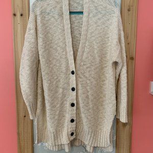 Oversized Button Up Cardigan